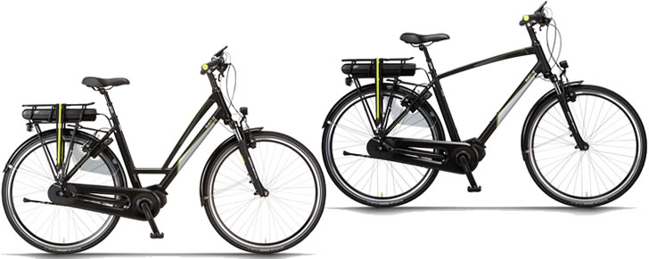 Dutch ID City N8Di2 elektrische fiets dames/lage instap en heren model