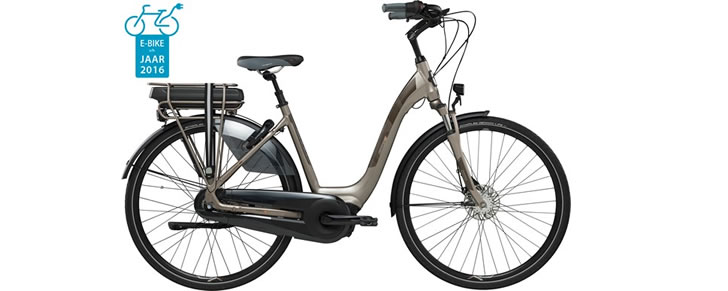 Giant Elegance E+ 1 Deluxe elektrische fiets e-bike van het jaar 2016