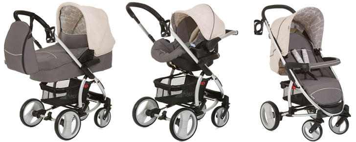 Afbeelding Hauck Malibu XL All in One kinderwagen in de Top 10 beste kinderwagens