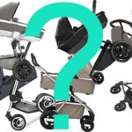 afbeelding keuze maken voor een nieuwe kinderwagen