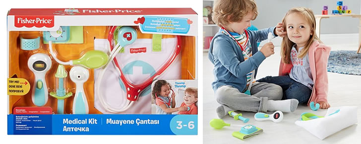 Top 10 Beste cadeaus kleuters 2017 Fisher-Price Doktersset voorbeeld