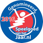 Genomineerd Speelgoed van het Jaar 2016 logo