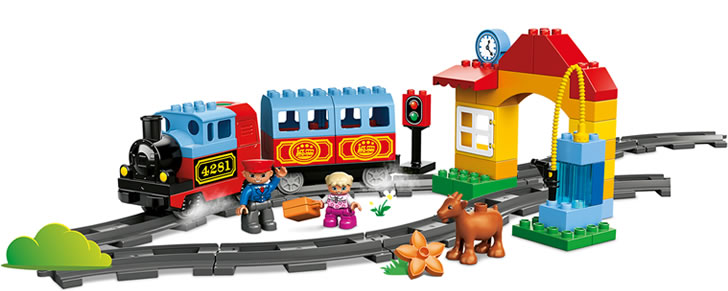 Voorbeeld LEGO DUPLO Mijn eerste treinset in Top 10 Beste cadeaus 2017 jongens en meisjes 2,5 - 4 jaar