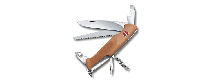 Top 10 beste Zwitserse zakmessen 2017 Victorinox RangerWood 55