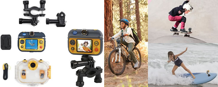 Voorbeelden VTech Kidizoom Action Cam 180° in Top 10 Beste cadeaus kinderen 2017