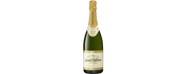 Top10 beste champagnes 2017 Canard-Duchêne Demi-Sec 75CL