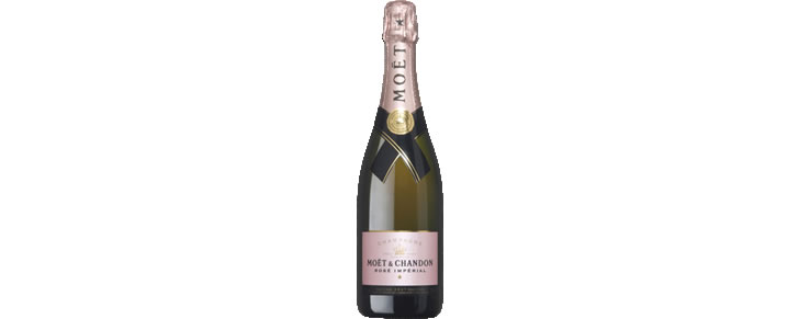 top10 beste champagnes 2017 Moët & Chandon Brut Rosé Impérial 75CL