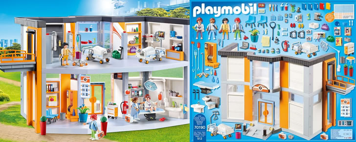 Playmobil City Life Groot Ziekenhuis met inrichting 70190 in Top 10 Beste cadeaus kleuters