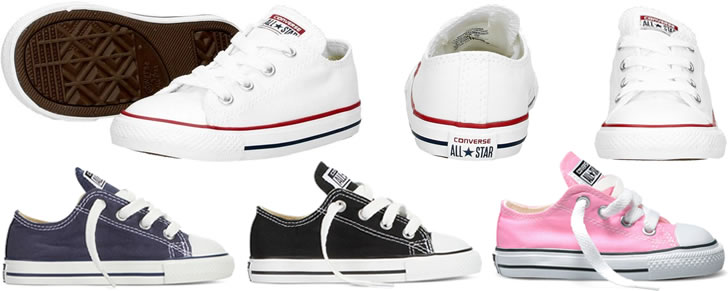Converse Chuck Taylor All Star Classic Baby Peuter maat 18 tot 26 in Top 10 Beste Babyschoenen en -sneakers harde zool