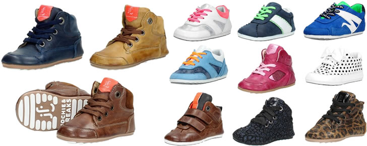 Jochie & Freaks babyschoenen maat 19 - 23 in Top 10 Beste babyschoenen, -sloffen en -gympen zachte zool